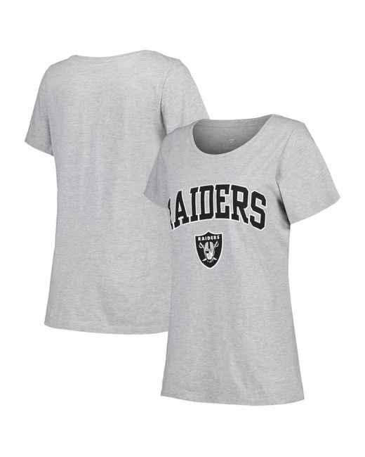 Fanatics Las Vegas Raiders Plus Arch Over Logo T-shirt
