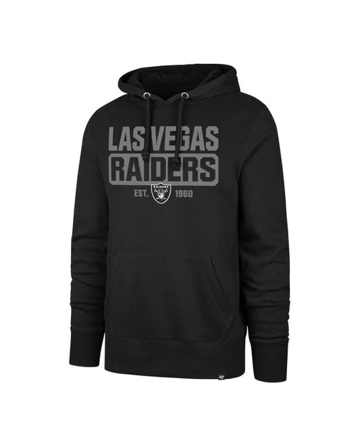 '47 Brand 47 Brand Las Vegas Raiders Box Out Headline Pullover Hoodie