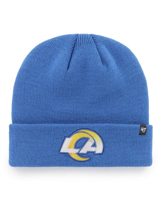 '47 Brand 47 Brand Los Angeles Rams Primary Cuffed Knit Hat
