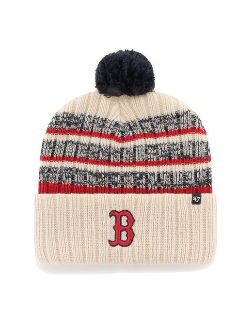 '47 Brand 47 Brand Boston Sox Tavern Cuffed Knit Hat with Pom