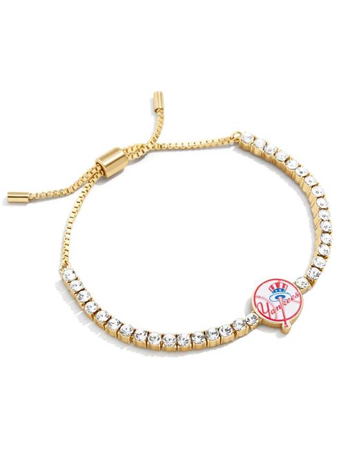 Baublebar New York Yankees Pull-Tie Tennis Bracelet
