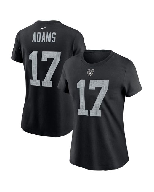 Nike Davante Adams Las Vegas Raiders Player Name Number T-shirt
