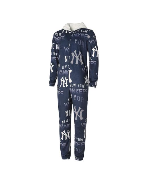 Concepts Sport New York Yankees Windfall Microfleece Union Suit