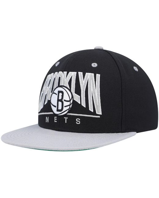 Mitchell & Ness Brooklyn Nets City Arch Snapback Hat
