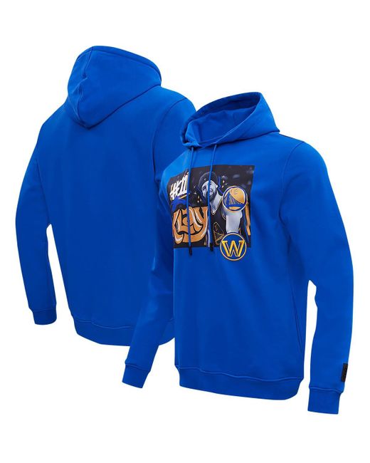 Pro Standard Klay Thompson State Warriors Player Yearbook Pullover Hoodie