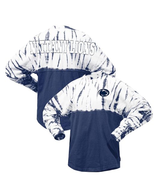 Spirit Jersey Penn State Nittany Lions Tie-Dye Long Sleeve Jersey T-shirt