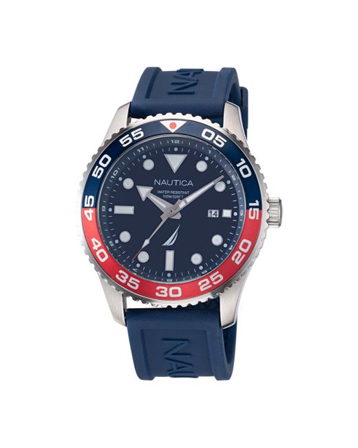 Nautica Silicone Strap Watch