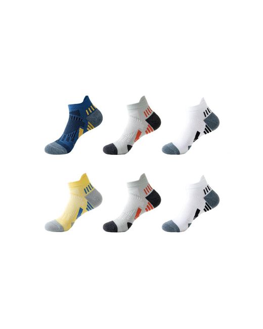 Braveman Brave man 6-Pack Recovery Arch Support Socks