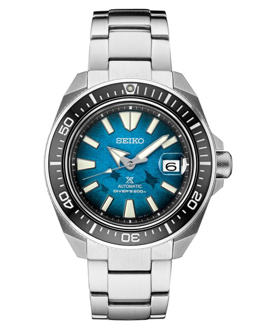 Seiko Automatic Prospex Manta Ray Diver Stainless Steel Watch 44mm A Special Edition