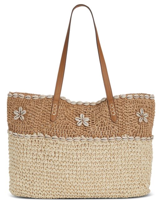 Style & Co Medium Classic Straw Tote Created for