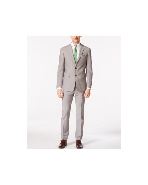 Calvin Klein Solid Classic Fit Suit Separates