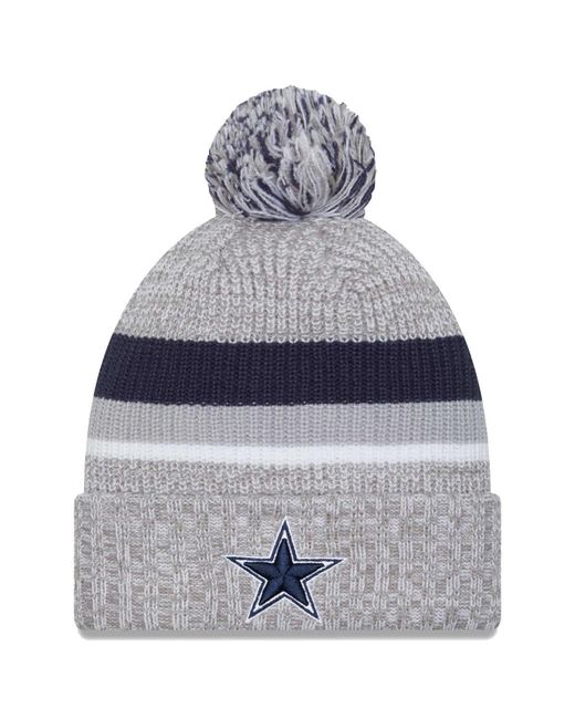 New Era Dallas Cowboys Cuffed Knit Hat with Pom