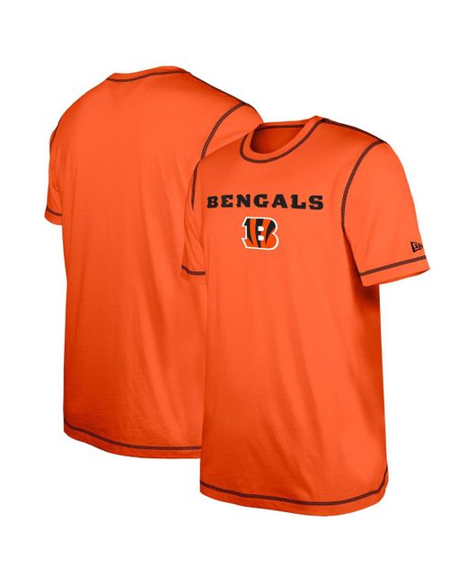 New Era Cincinnati Bengals Third Down Puff Print T-shirt