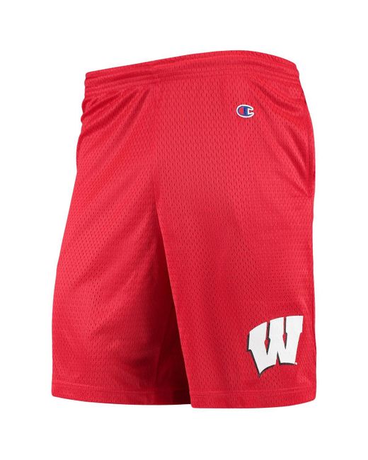 Champion Wisconsin Badgers College Mesh Shorts