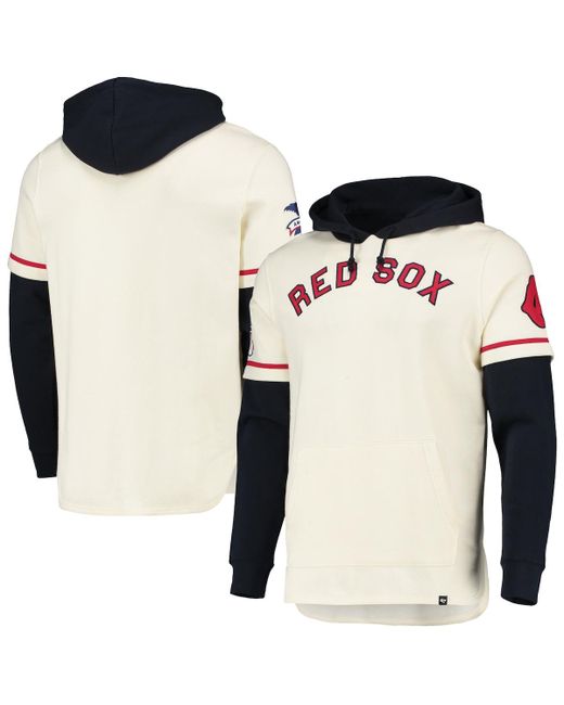 '47 Brand 47 Brand Boston Red Sox Trifecta Shortstop Pullover Hoodie