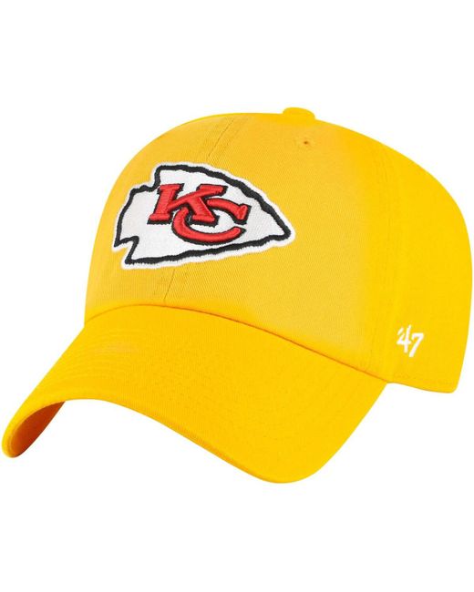 '47 Brand 47 Brand Kansas City Chiefs Secondary Clean Up Adjustable Hat