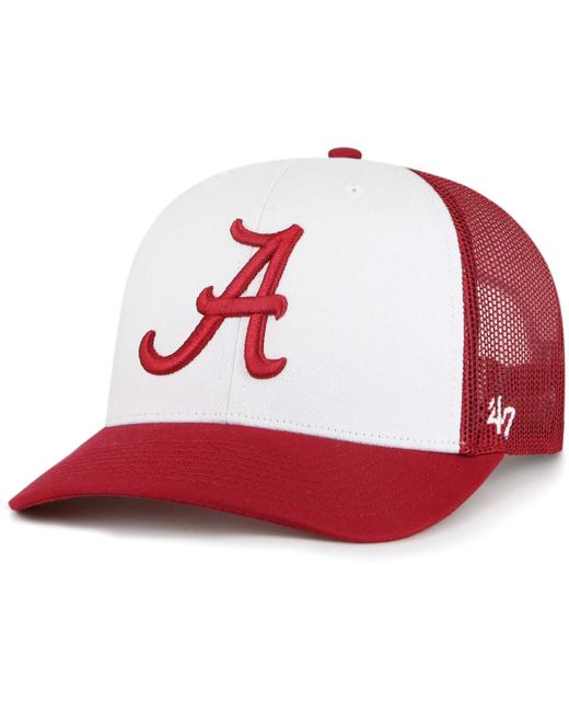 '47 Brand 47 Brand Crimson Alabama Tide Freshman Trucker Adjustable Hat