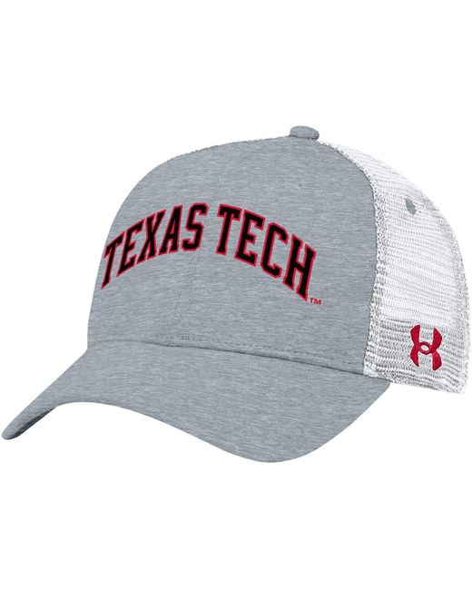 Under Armour Texas Tech Red Raiders 2023 Sideline Trucker Adjustable Hat