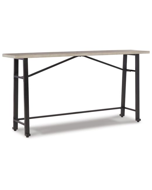 Signature Design By Ashley Karisslyn Long Counter Table Black