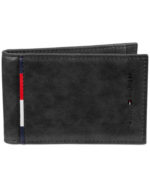 Tommy Hilfiger Rfid Front Pocket Wallet Removable Money Clip