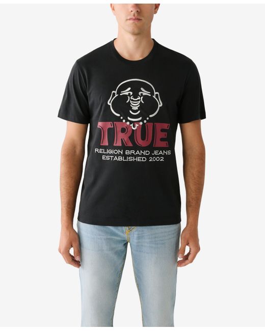 True Religion Short Sleeve True Buddha Face T-shirt