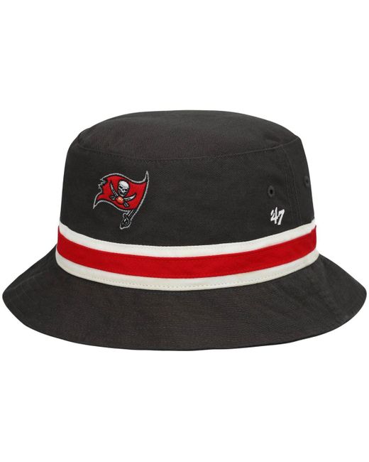'47 Brand 47 Tampa Bay Buccaneers Striped Bucket Hat