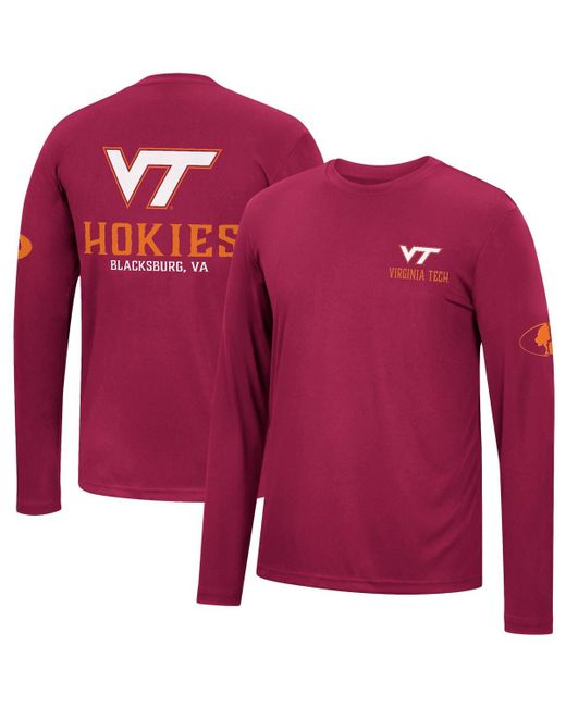 Colosseum Virginia Tech Hokies Mossy Oak Spf 50 Performance Long Sleeve T-shirt