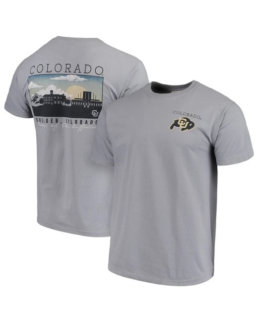 Image One Colorado Buffaloes Comfort Colors Campus Scenery T-shirt
