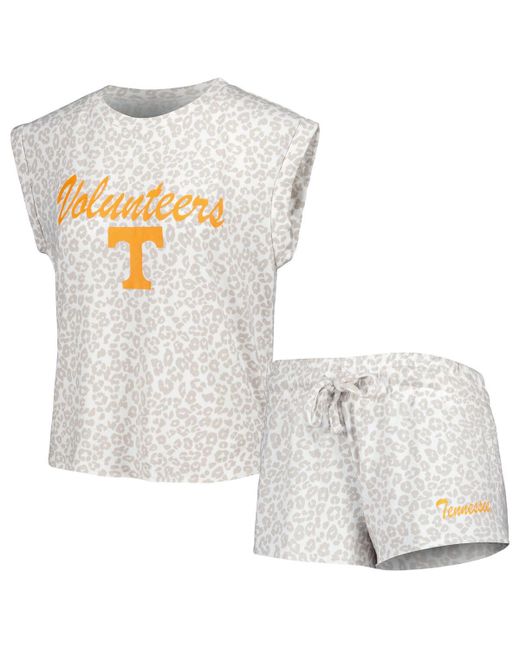 Concepts Sport Tennessee Volunteers Montana T-shirt and Shorts Sleep Set
