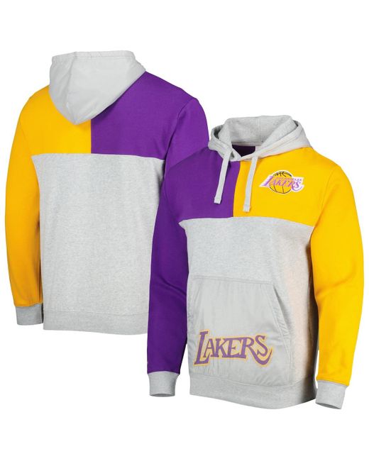 Mitchell & Ness Los Angeles Lakers Tie-Breaker Pullover Hoodie