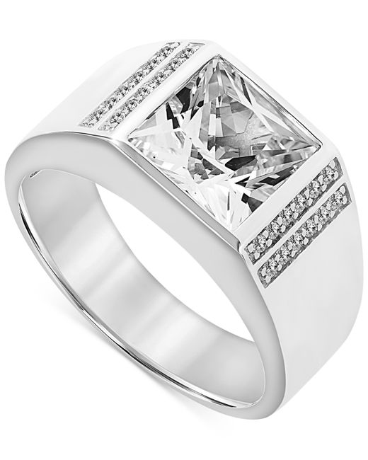 Macy's Lab-Created White Sapphire 6-1/3 ct. t.w. Ring Sterling