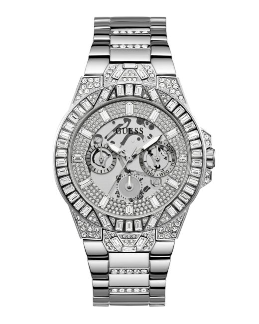 Guess Analog Stainless Steel Watch 44mm