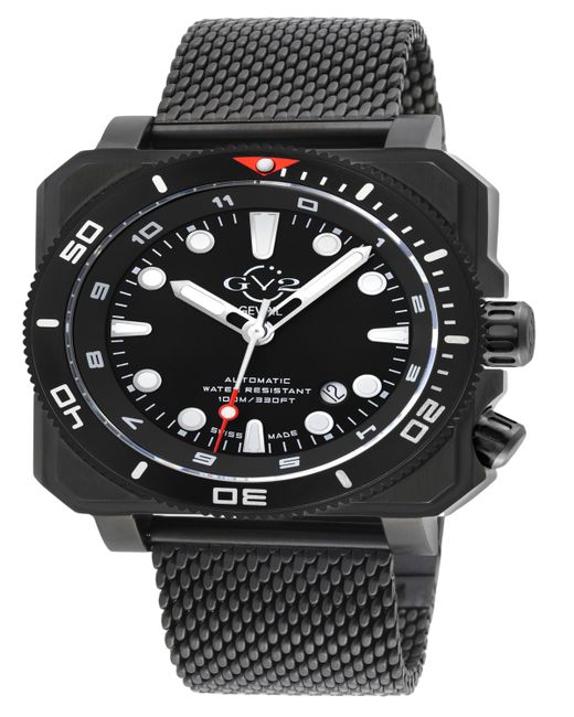 Gv2 By Gevril Xo Submarine Stainless Steel Watch 44mm