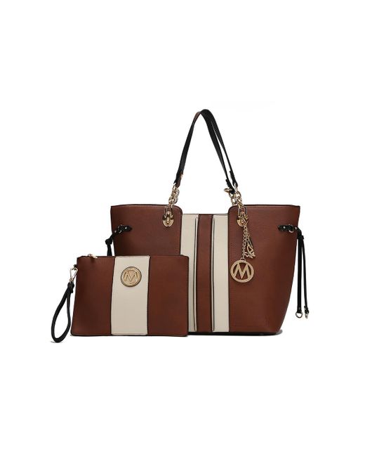 MKF Collection Holland Tote Bag with Wristlet Wallet by Mia k.
