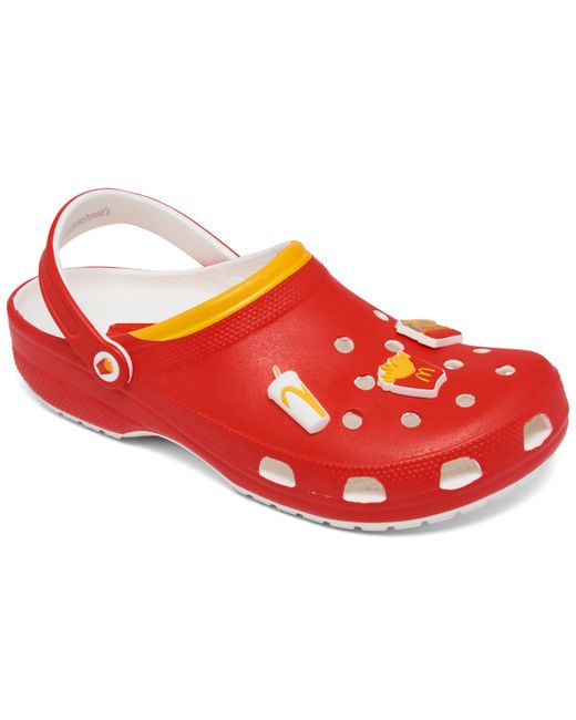 Crocs and McDonalds Classic Clogs from Finish Line