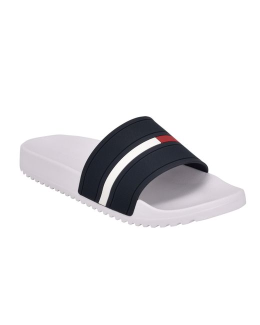 Tommy Hilfiger Redder Flag Logo Pool Slide Sandals