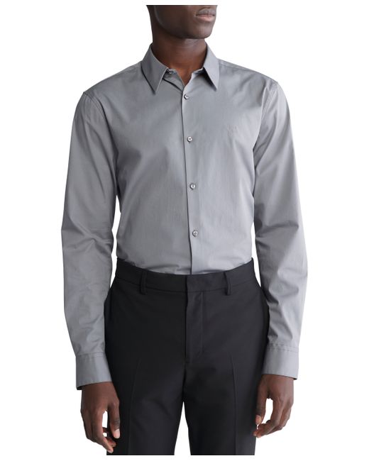 Calvin Klein Slim-Fit Refined Button-Down Shirt