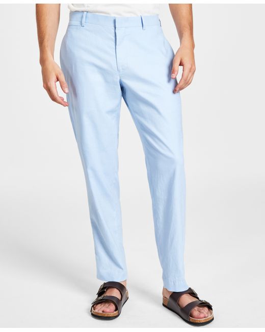 I.N.C. International Concepts Slim-Fit Linen Blend Suit Pants Created for
