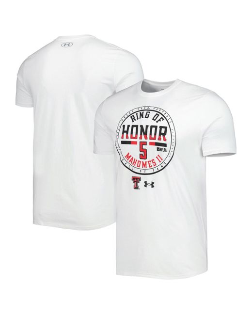 Under Armour Patrick Mahomes Texas Tech Red Raiders Ring of Honor T-shirt