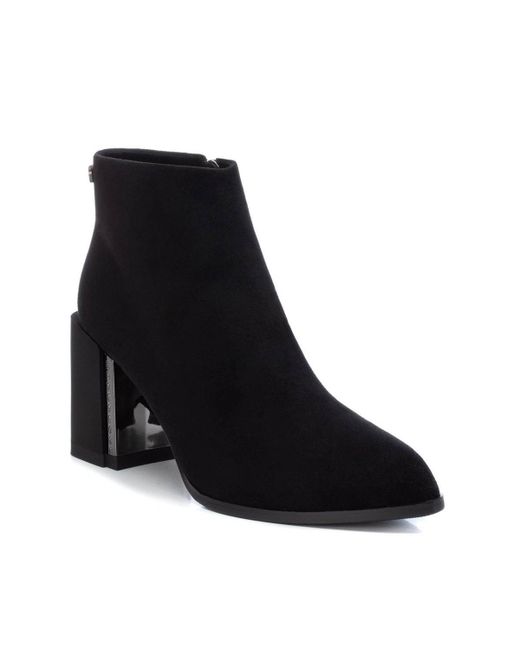 Xti Suede Dress Booties By