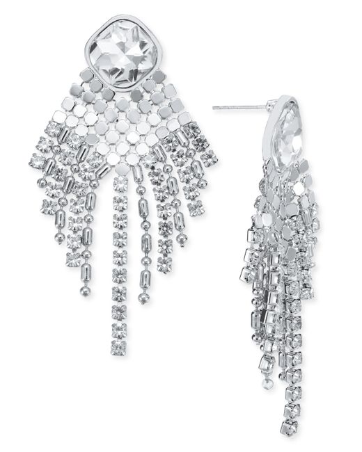I.N.C. International Concepts Crystal Bead Statement Earrings Created for
