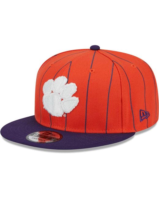 New Era Purple Clemson Tigers Vintage-Like 9FIFTY Snapback Hat