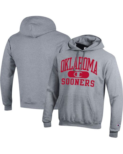 Champion Oklahoma Sooners Arch Pill Pullover Hoodie