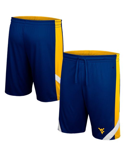 Colosseum Gold West Virginia Mountaineers Am I Wrong Reversible Shorts