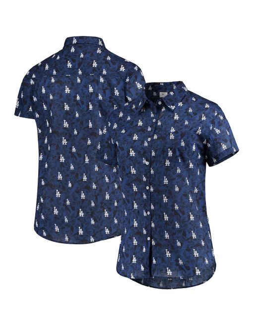 Foco Los Angeles Dodgers Button Up Shirt