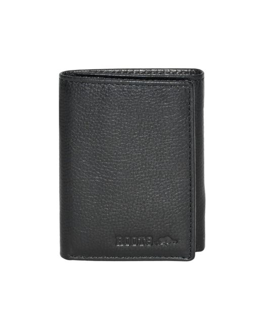 Roots Leather Trifold Wallet