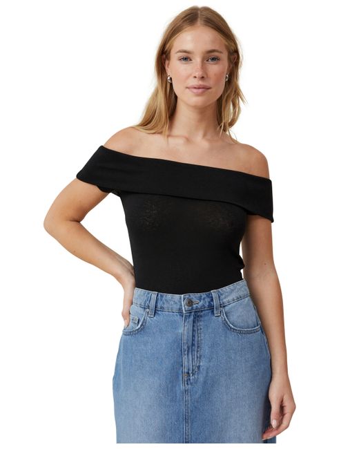 Cotton On Chloe Off The Shoulder Top