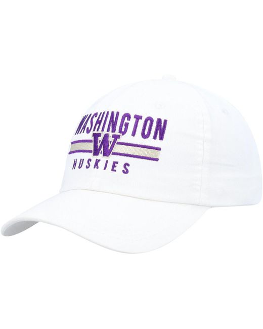 Ahead Distressed Washington Huskies Carmel Adjustable Hat