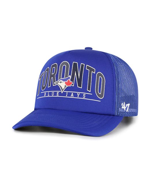 '47 Brand 47 Brand Toronto Jays Backhaul Foam Trucker Snapback Hat