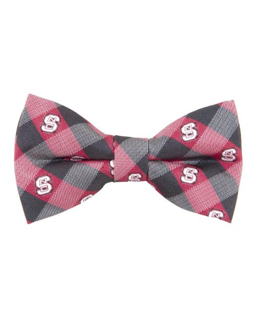 Eagles Wings Nc State Wolfpack Check Bow Tie